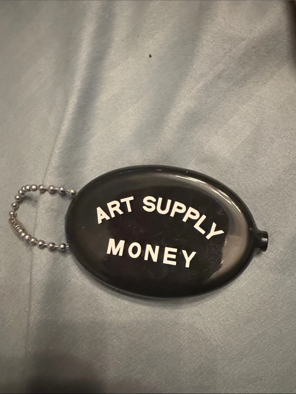 Art supply money coin purse change PURCHASED IN NYC MUSEUM
